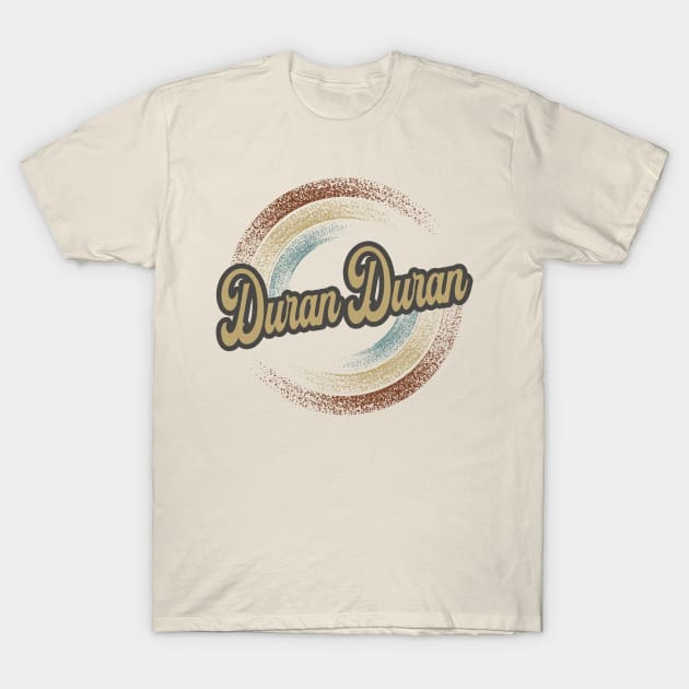 Duran Duran Circular Fade T-Shirt by anotherquicksand